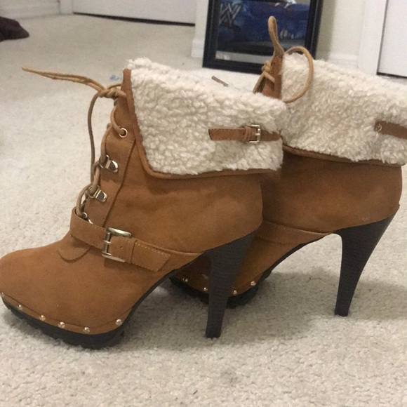 Baby Phat Shoes - Baby phat tan boots